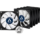 Ventilator ARCTIC F8 PWM PST, Value Pack (negru/alb)