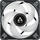 Ventilator ARCTIC P14 PWM PST RGB 0dB, pachet 3 ventilatoare, negru