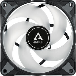 Ventilator ARCTIC P14 PWM PST RGB 0dB, pachet 3 ventilatoare, negru