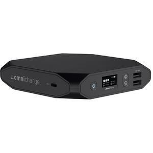 Omnicharge Omni20c, Wireless, USB-C, 45W, 20000 mAh, Negru