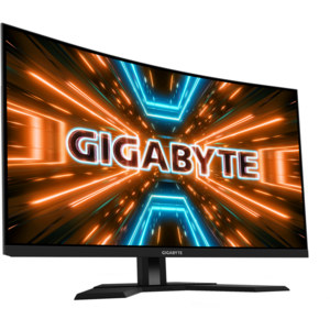 Monitor GIGABYTE M32QC Gaming, 32 inch, VA, QHD, 2560 x 1440, DisplayPort, curbat 1500R, HDMI, 165 Hz, 1 ms, Negru