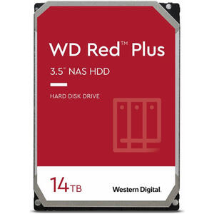 Western Digital Red Plus 14TB, SATA-III, 7200RPM, 512MB