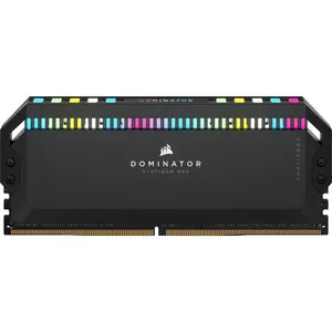 Corsair Dominator PLATINUM RGB 32GB, DDR5, 5200MHz, CL38, 2x16GB, 1.25V, Negru