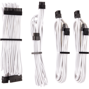 Corsair Cabluri Modulare Premium Starter Kit Type 4 Gen 4 - Alb