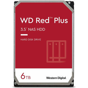 Western Digital Red Plus 6TB SATA-III 5640RPM 128MB