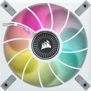 Ventilator Corsair ML120 RGB ELITE Premium 120mm PWM Magnetic Levitation Fan - Alb
