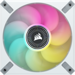 Ventilator Corsair ML120 RGB ELITE Premium 120mm PWM Magnetic Levitation Fan - Alb