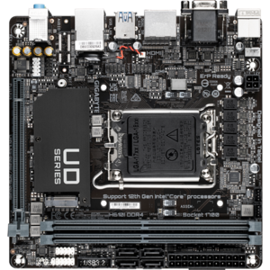 Placa de baza GIGABYTE H610I DDR4, LGA1700, DDR4, Mini-ITX