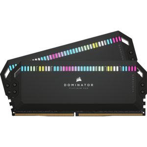 Corsair Dominator Platinum RGB 32GB, DDR5, 5600MHz, CL36, 2x16GB, 1.25V, Negru