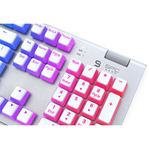 SPC Gear GK650K Tournament Kailh Red RGB Onyx White