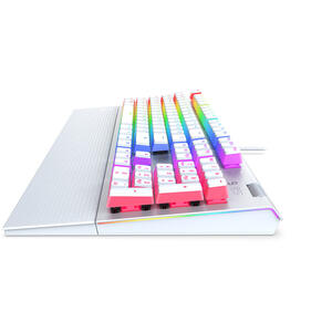 SPC Gear GK650K Tournament Kailh Red RGB Onyx White