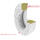 Set 2 bureti cu memorie SPC Gear Viro - Viro Plus, Textil, Alb