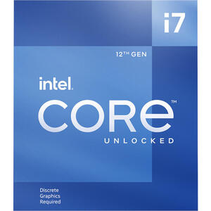 Procesor Intel Core i7-12700KF, 3600Mhz, 25MB cache, Socket 1700, Tray