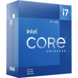 Procesor Intel Core i7-12700KF, 3600Mhz, 25MB cache, Socket 1700, Tray