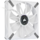 Ventilator Corsair ML140 RGB ELITE Premium 140mm PWM Magnetic Levitation Dual Fan Kit with iCUE Lighting Node CORE - White Frame