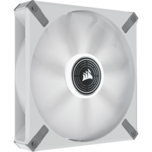 Ventilator Corsair ML140 LED ELITE White Premium 140mm PWM Magnetic Levitation Fan, Alb
