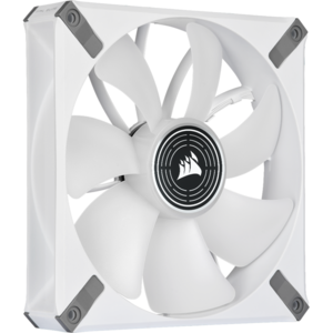 Ventilator Corsair ML140 LED ELITE White Premium 140mm PWM Magnetic Levitation Fan, Alb