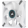 Ventilator Corsair ML120 LED ELITE Rosu Premium 120mm PWM Magnetic Levitation Fan, Alb
