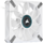 Ventilator Corsair ML120 LED ELITE Rosu Premium 120mm PWM Magnetic Levitation Fan, Alb