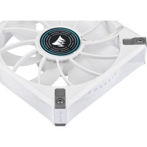 Ventilator Corsair ML120 LED ELITE Rosu Premium 120mm PWM Magnetic Levitation Fan, Alb