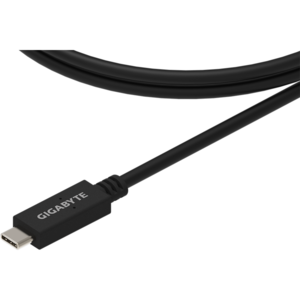 GIGABYTE Cablu USB Type-C TO C 1M 20V/5A Negru