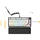 Glorious Tastatura mecanica GMMK PRO 75% Pre-built, USB-C, Fox Linear Switch, Layout US, Negru/Alb