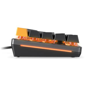 Glorious Tastatura mecanica GMMK 2 Compact 65%, RGB, USB-C, Fox Linear Switch, Layout US, Negru