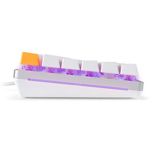 Glorious Tastatura mecanica GMMK 2 Full Size 96%, RGB, USB-C, Fox Linear Switch, Layout US, Alb