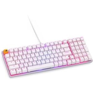 Glorious Tastatura mecanica GMMK 2 Full Size 96%, RGB, USB-C, Fox Linear Switch, Layout US, Alb