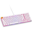 Tastatura mecanica GMMK 2 Full Size 96%, RGB, USB-C, Fox Linear Switch, Layout US, Alb