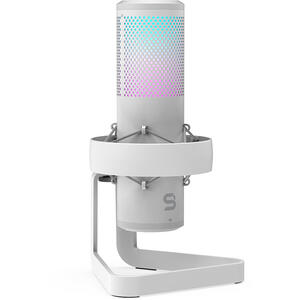 Microfon SPC Gear AXIS Streaming Microphone USB, Alb
