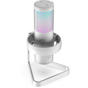 Microfon SPC Gear AXIS Streaming Microphone USB, Alb