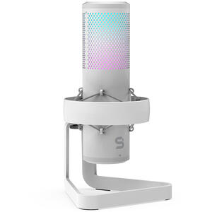 Microfon SPC Gear AXIS Streaming Microphone USB, Alb