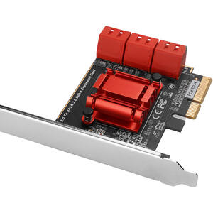 AXAGON Controller PCI-Express PCES-SA6, adaptor la 6 x Sata III, LP
