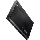 Rack Extern EE25-A6C, USB3.2, SATA 6G 2.5", Negru