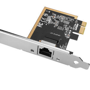 AXAGON Placa de retea PCEE-GRF, PCI-Express, Gigabit Ethernet Realtek + LP, PCEE-GRF