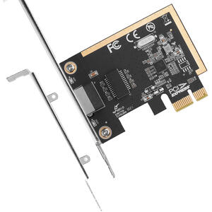 AXAGON Placa de retea PCEE-GRF, PCI-Express, Gigabit Ethernet Realtek + LP, PCEE-GRF