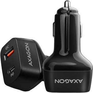 AXAGON PWC-PQ38 Incarcator masina dual USB, 5V 3.6A, 1A, 38W, Negru