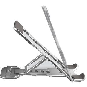 AXAGON Stand de aluminiu pentru telefoane sau tablete cu dimensiuni intre 4"- 10.5"