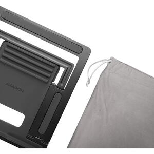 AXAGON Stand de aluminiu pentru lapopuri cu dimensiuni intre 10"- 16"