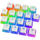 SPC Gear Taste - KC104 Pudding Onyx White DBL Shot PBT