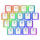 SPC Gear Taste - KC104 Pudding Onyx White DBL Shot PBT