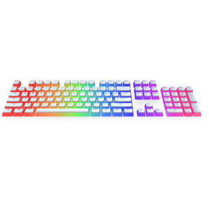SPC Gear Taste - KC104 Pudding Onyx White DBL Shot PBT