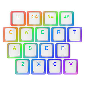SPC Gear Taste - KC104 Pudding Onyx White DBL Shot PBT