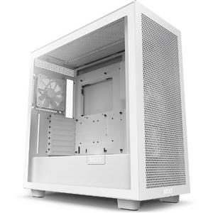 Carcasa NZXT H7 Flow, Matte White