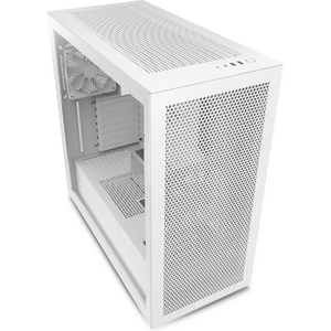 Carcasa NZXT H7 Flow, Matte White