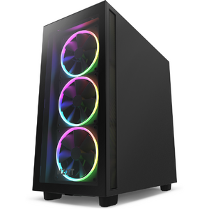 Carcasa NZXT H7 Elite, Matte Black