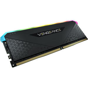 Corsair Vengeance RGB RS 8GB, DDR4, 3600MHz, CL18, 1x8GB, 1.35V, Negru