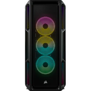 Carcasa Corsair 5000T RGB Tempered Glass Mid-Tower ATX PC Case - Negru