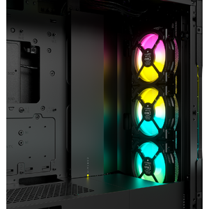 Carcasa Corsair 5000T RGB Tempered Glass Mid-Tower ATX PC Case - Negru